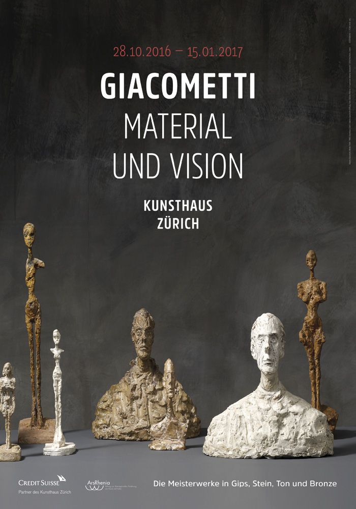 Katalog zur Giacometti Ausstellung. Kunsthaus Zürich