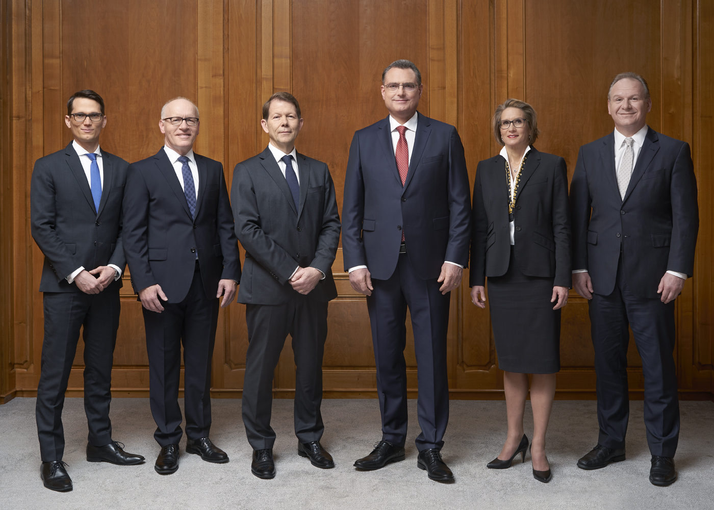 Gruppenfoto Erweitertes Direktorium. Schweizerische Nationalbank SNB